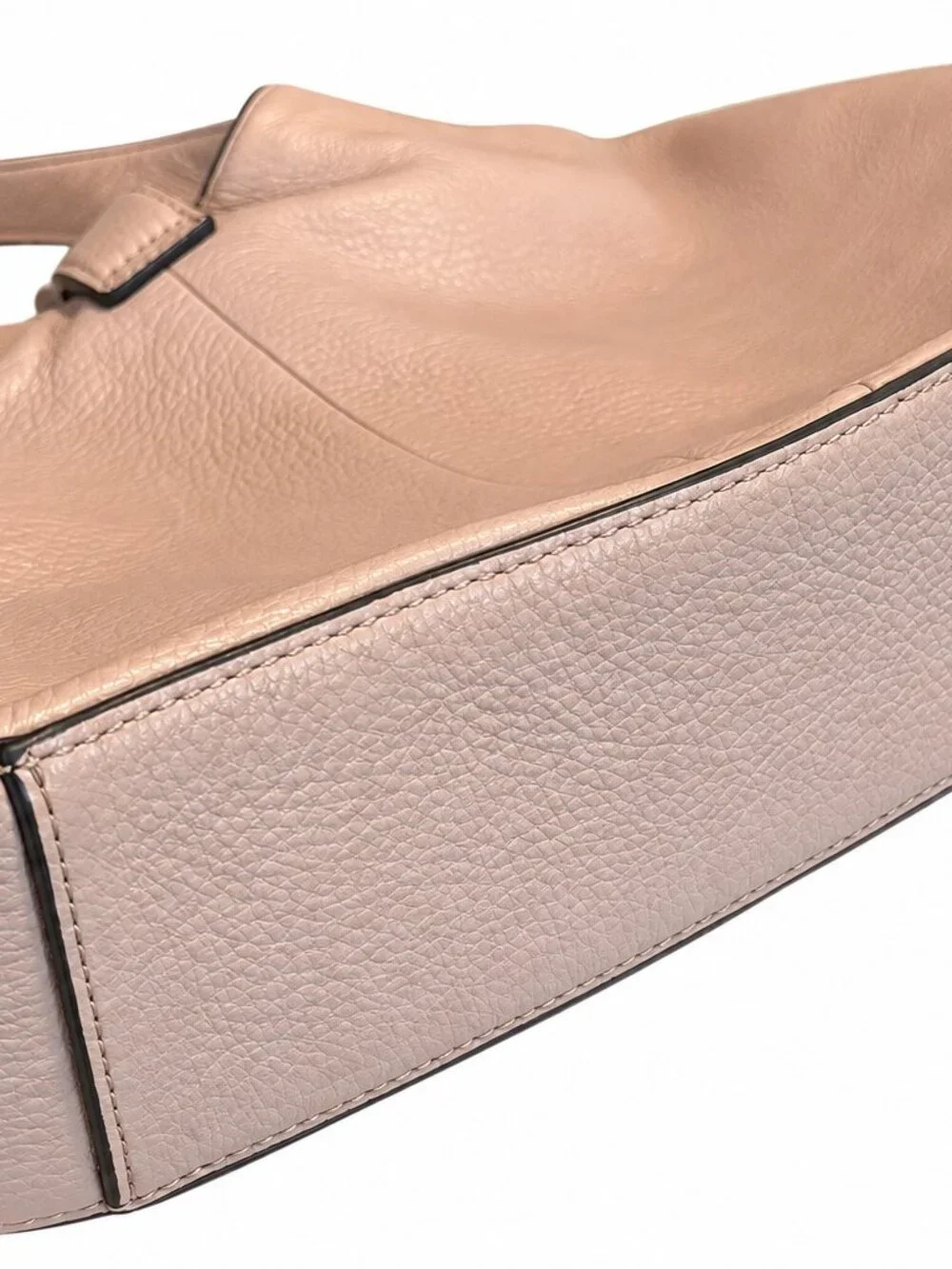 Soft & Sophisticated! G.I.L.I. Blush Pink Leather Hobo Bag